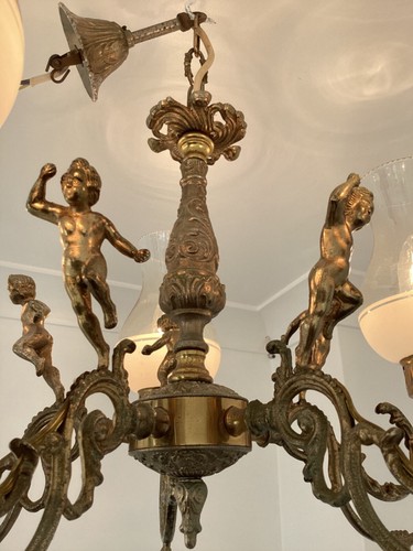 Vintage arm chandelier - 5, putti