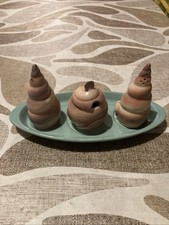 Carlton Ware Seashell Cruet Set