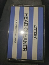 TDK Head Cleaner HC1 for Cassette Recorders Tape