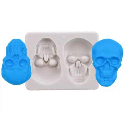 Halloween skull silicone - halloween,