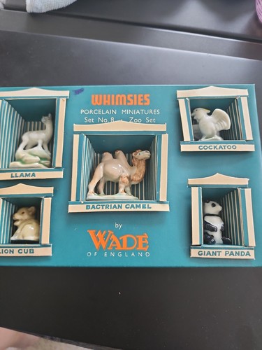 Wade whimsies zoo set 8 - zoo,