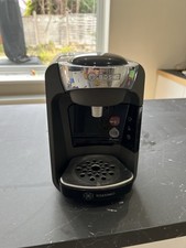Bosch Tassimo Black Pod Coffee Machine with Cleaning Disc