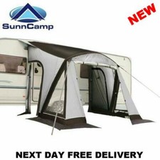 Sunncamp Dash 260 SC Air Grey Caravan Porch Awning Rear Upright Pads 2025 New