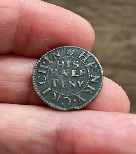 17th century token southwark - token.,