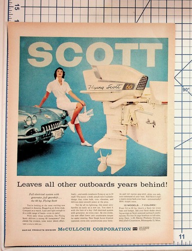 Vintage 1959 scott mcculloch - 1959,