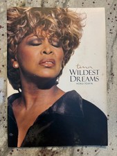 Tina Turner Wildest Dreams World Tour Programme (1996) + Wembley Stadium ticket