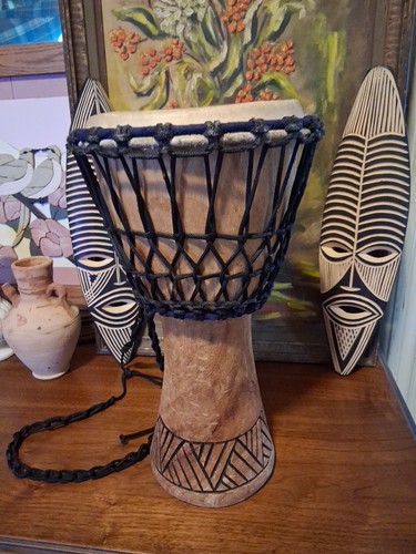 Vintage west african djembe - vintage,