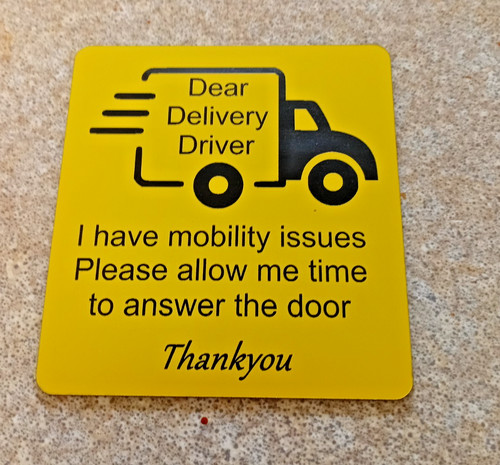 Delivery driver please allow - delivery,