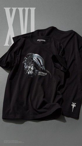 Uniqlo final fantasy xvi 16 - xvi,