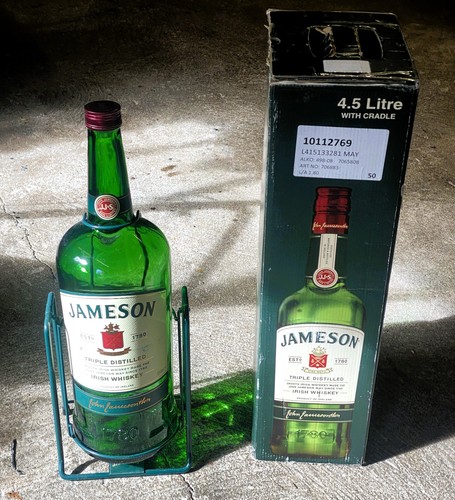Jameson whiskey bottle - jameson's,