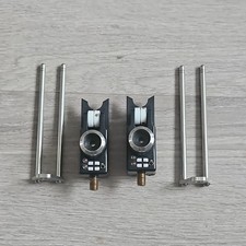 2 Steve Neville Carp Fishing Bite alarms indicator retro snag ears 