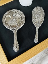 Vintage Silver Plated Repousse