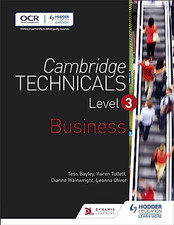 Cambridge Technicals Level 3 Business by Wainwright, Dianne Book The Cheap Fast