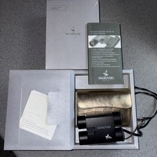 Swarovski Optik Crystal Idomeneo Habicht 8 x 20 Binoculars RARE unused