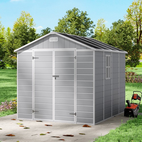 8x8ft outdoor storage shed - 8x8ft,
