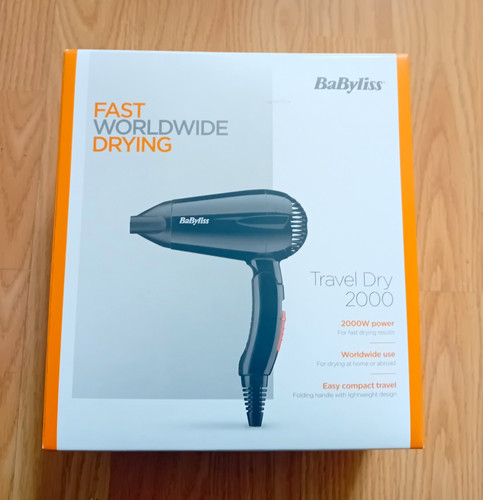 Babyliss travel hair dryer - babyliss,