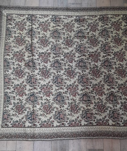 Vintage tapestry style table - vintage,