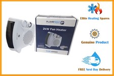 Brand new Plumbright 2kW Fan Heater and Cooling Fan - 410901