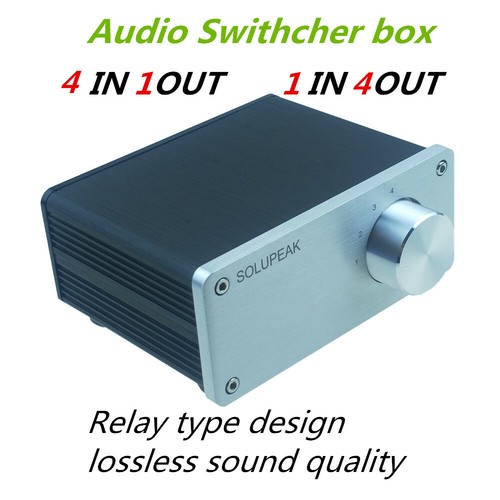 Audio signal switcher - switcher, input