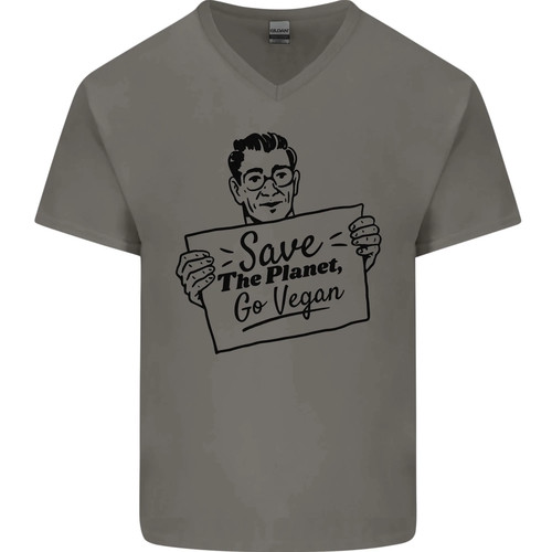 Save the planet vegan - save,