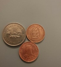 3 Bailiwick of Jersey Coins