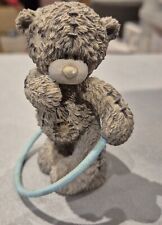  ME TO YOU BEAR FIGURINE SPINNING AROUND   EXTREMELY RARE UNBOXED RETIRED HOOPLA