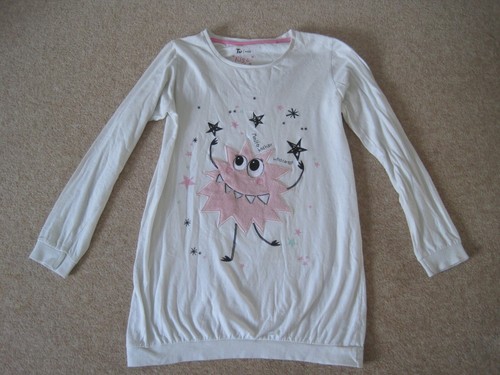 Girls monster bed hair pjs - bed,