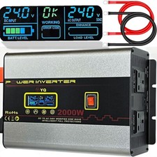 YQ Power Inverter 24V to 240V