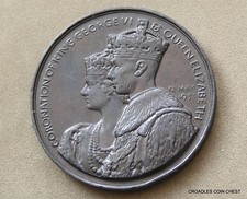 1937 CORONATION BRONZE MEDAL