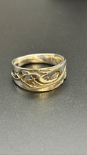 Hand Carved Sterling Silver