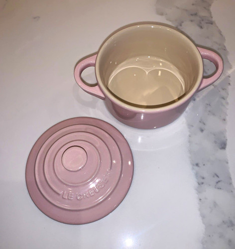 Creuset chiffon pink round - le,