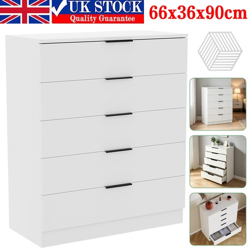 Chest drawers white - of,