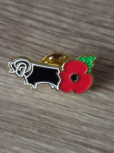 Derby county football enamel - derby,