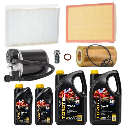 12l oil all filters full - all,