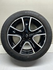 RENAULT CLIO MK4 ALLOY WHEEL PASSION DIAMOND FACE WITH BLACK/ 195/55/R16 TYRE