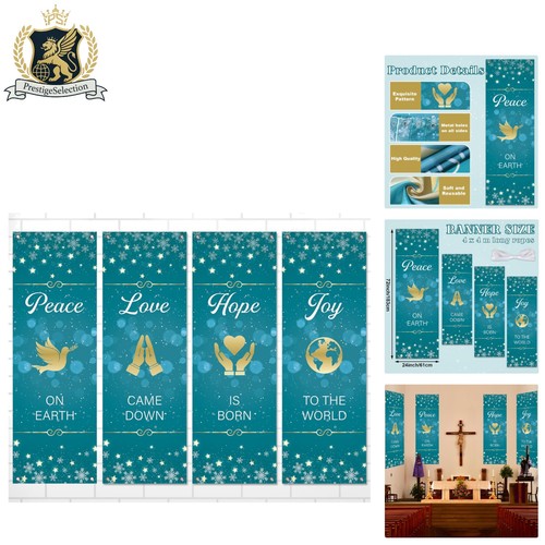 Colorful 2x6ft church winter - colorful,