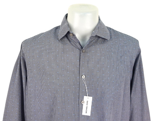 Michael kors mens blue s - mens, l/s