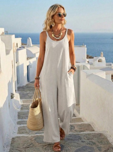Womens beach summer overalls - womens,