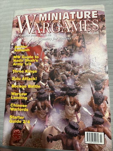 Miniature wargames magazine - miniature,