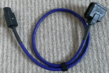 Atlas Eos DD 1 metre UK Mains Power Lead Cable with Silver-plated fuse.