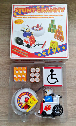 Radio controlled stunt - controlled,
