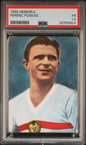 Ferenc puskas card - ferenc,