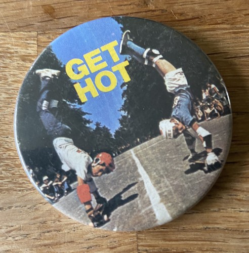 Vintage skateboard badge - vintage, 70's