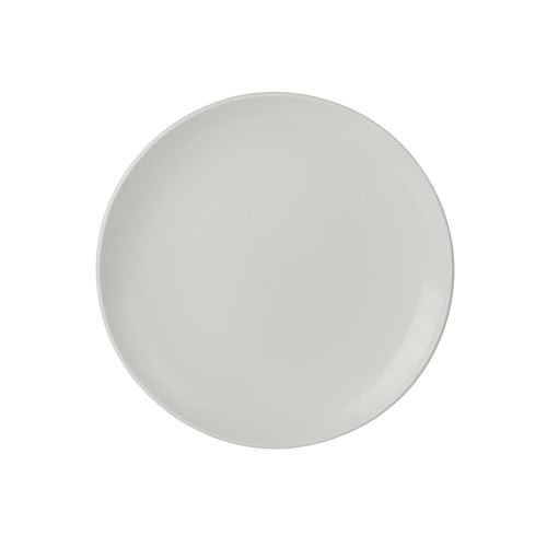 White coupe plate - white,