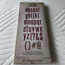Sizzix Bigz Die 659442 Tim