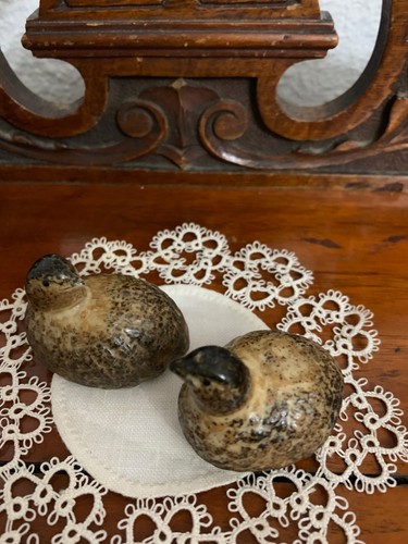 Vintage small pottery brown - vintage,