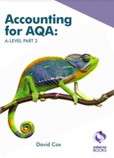 Accounting for AQA A-level Part 2 - Text by David Cox (Paperback Book)