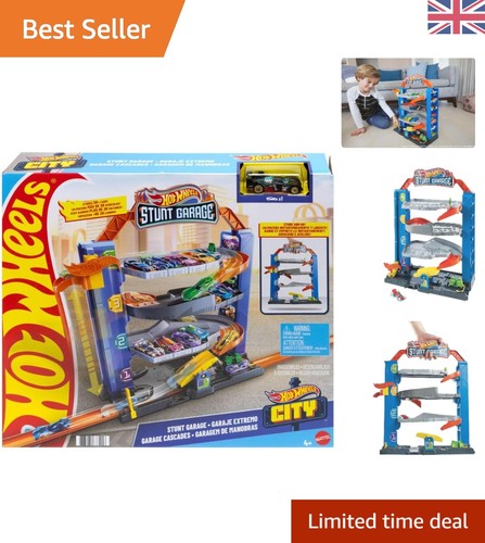 City stunt garage play - garage, set