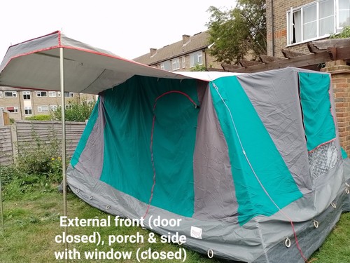 Vintage canvas tent - canvas,