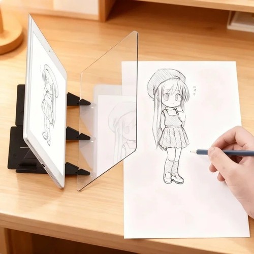 Optical drawing projector - drawing,